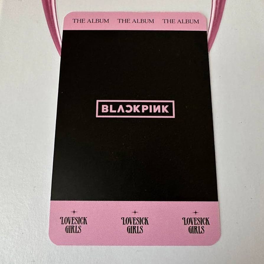 Amazon.co.jp: BLACKPINK トレカ LOVESICK GIRLS YG SELECT X